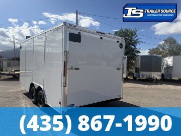 8.5x16 Wells Cargo Fast Trac Deluxe Enclosed Cargo Trailer - 7'0" Interior - 7K GVWR - Dovetail