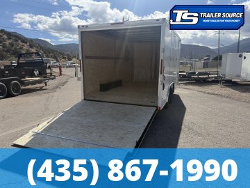 8.5x16 Wells Cargo Fast Trac Deluxe Enclosed Cargo Trailer - 7'0" Interior - 7K GVWR - Dovetail