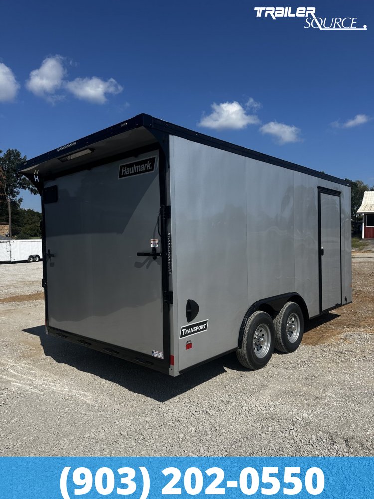 8.5x16 Haulmark Transport 7'0" Interior 10K Tandem Axle Enclosed Cargo