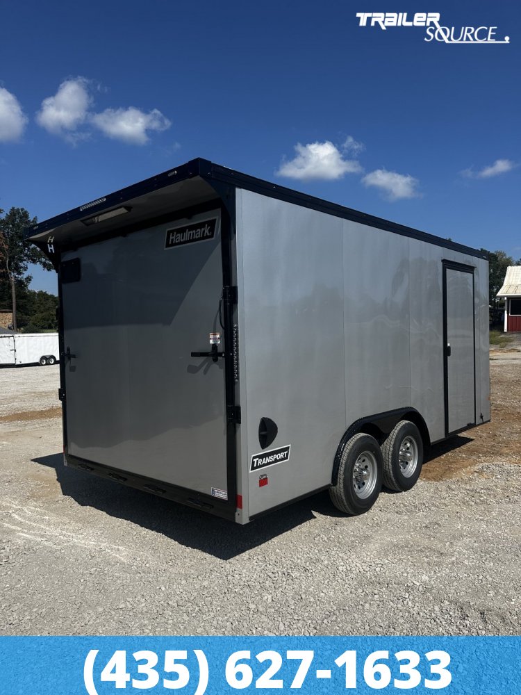 8.5x16 Haulmark Transport 7'0" Interior 10K Tandem Axle Enclosed Cargo