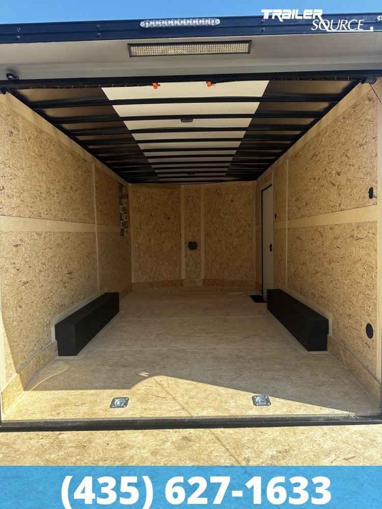 8.5x16 Haulmark Transport 7'0" Interior 10K Tandem Axle Enclosed Cargo