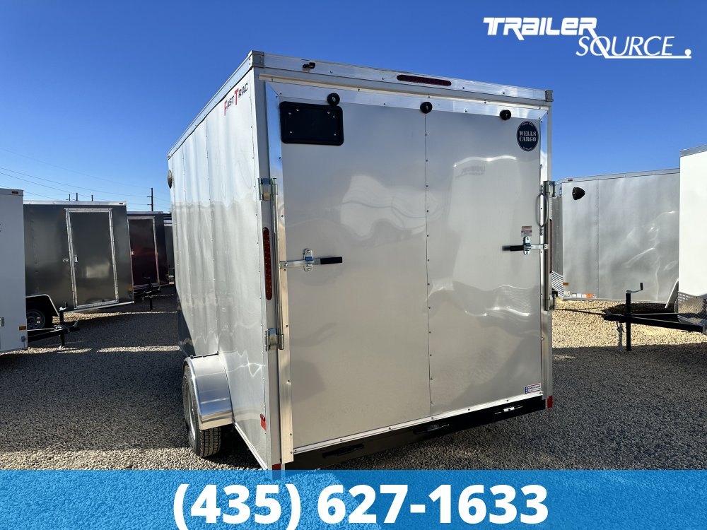 7x12 Wells Cargo Fast Trac Deluxe 7'0" Interior Single Axle Enclosed Cargo