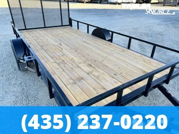7x14 Built MAX Series Single Axle Utility