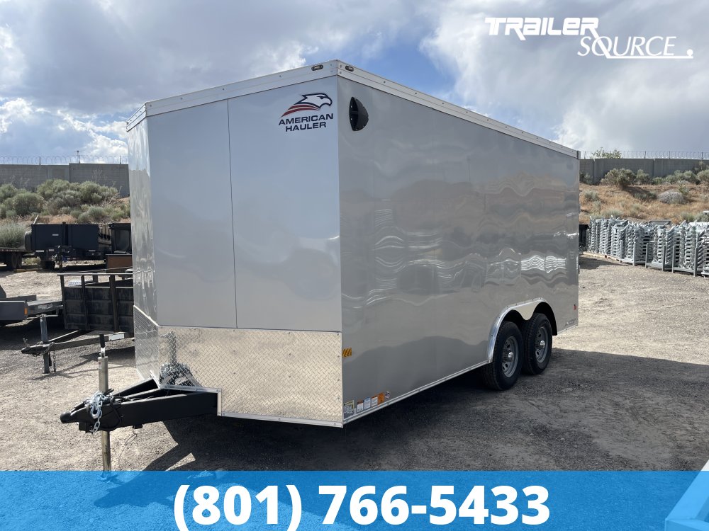 8.5x16 American Hauler Night Hawk 7'0" 10K Tandem Axle Enclosed Cargo