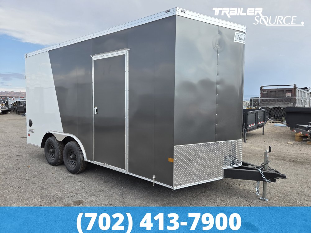 8.5x16 Haulmark Transport 7'6" Interior 10K Tandem Axle Enclosed Cargo
