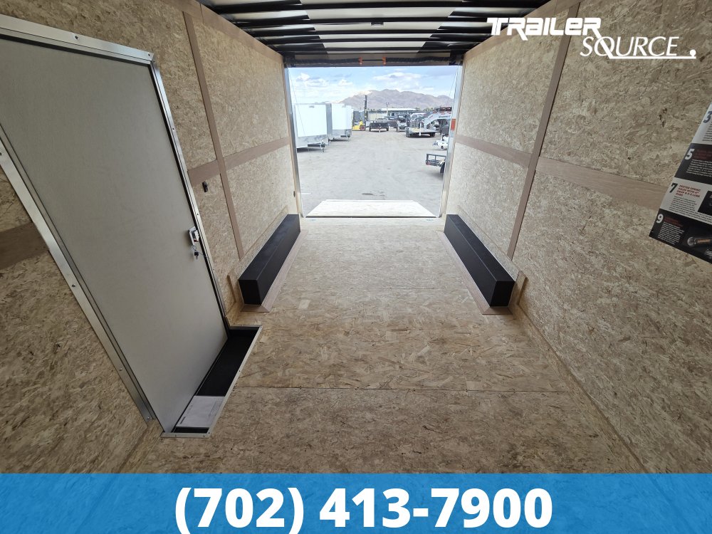 8.5x16 Haulmark Transport 7'6" Interior 10K Tandem Axle Enclosed Cargo