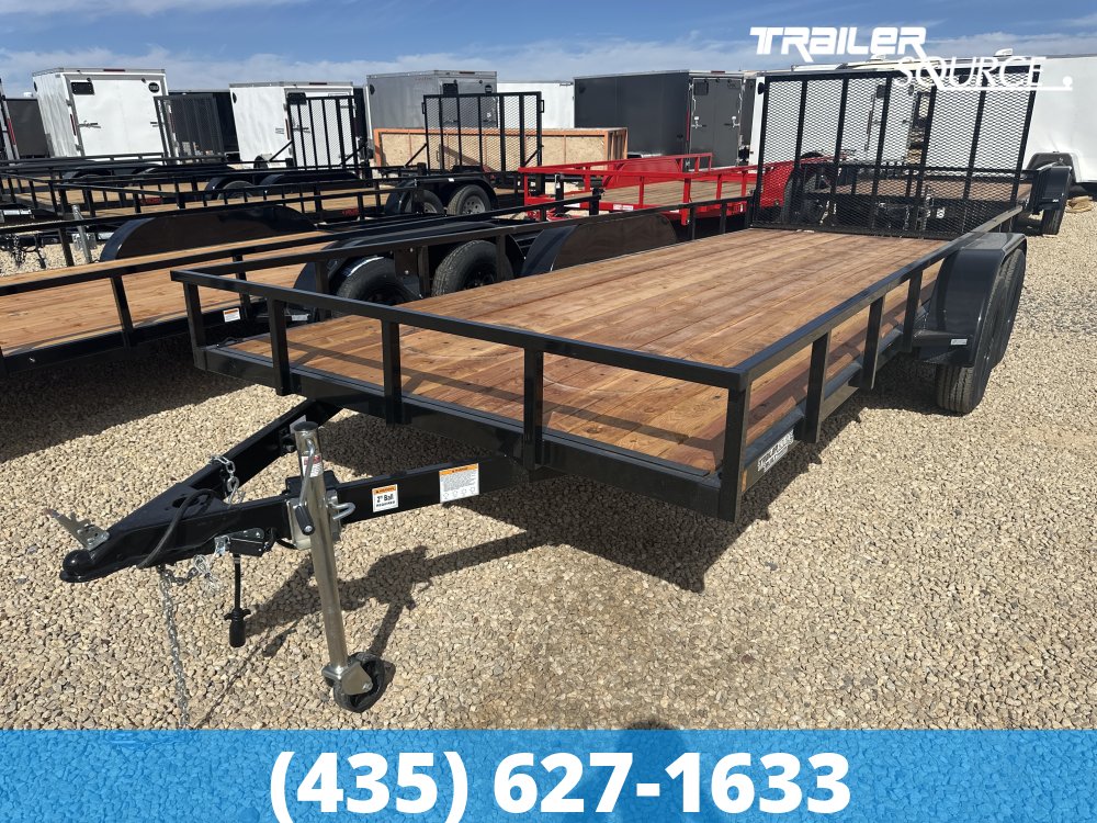 7x18 Built MAX Series Tandem Axle Utility