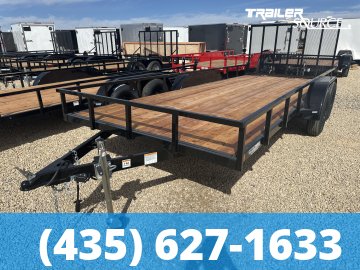 7x18 Built MAX Series Tandem Axle Utility
