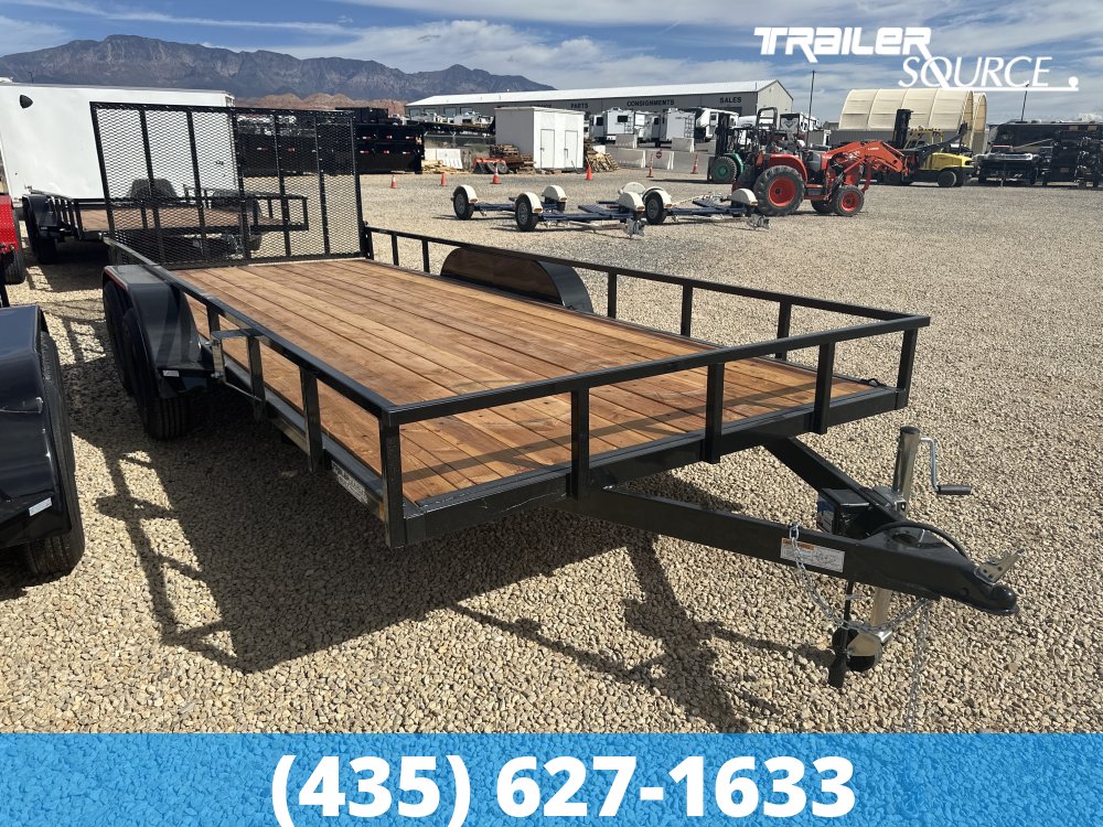 7x18 Built MAX Series Tandem Axle Utility