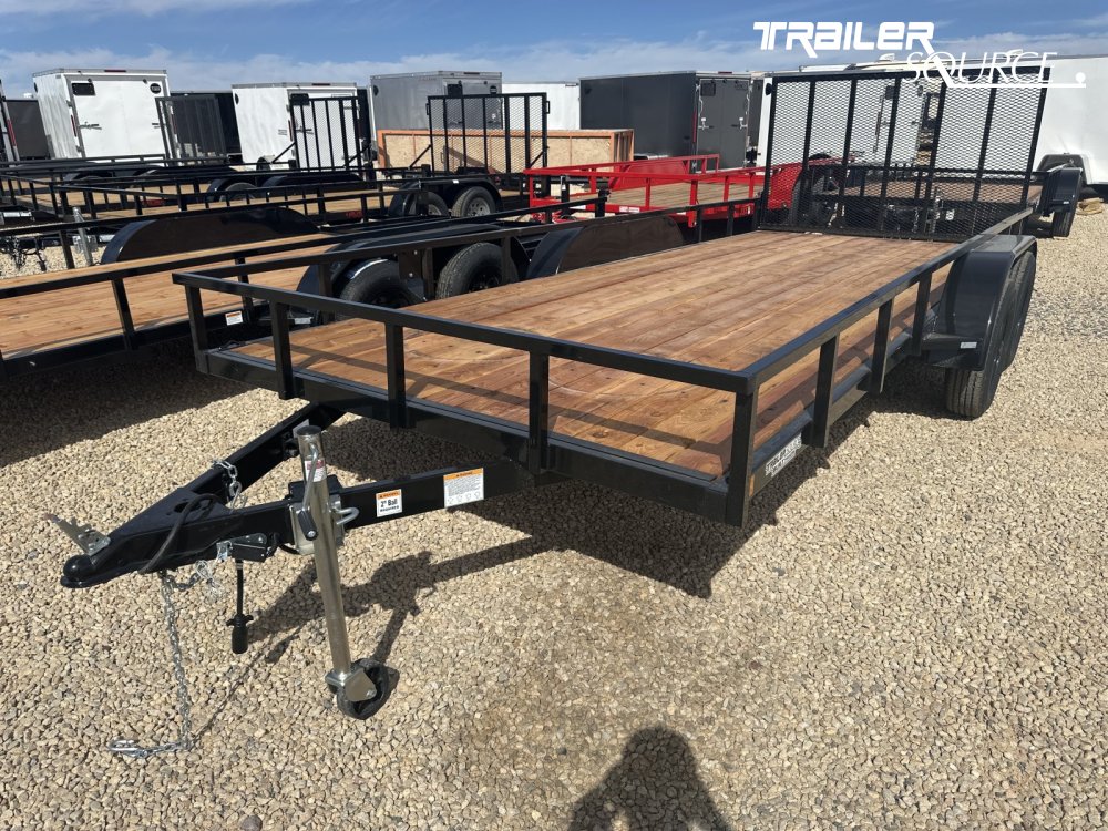 7x18 Built MAX Series Tandem Axle Utility