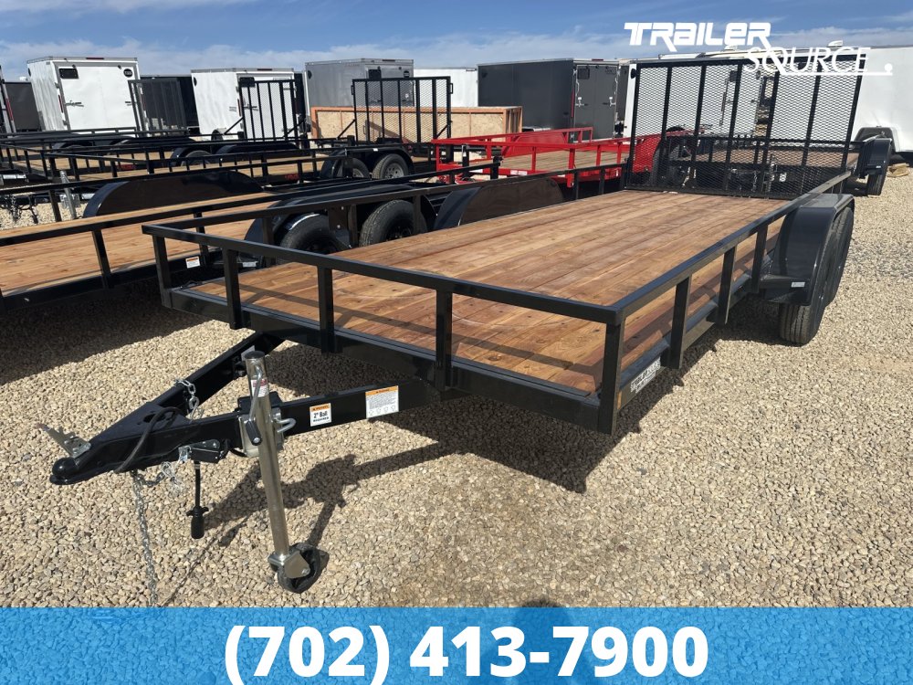 7x18 Built MAX Series Tandem Axle Utility