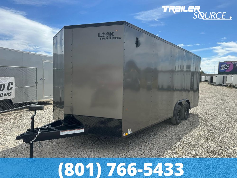 8.5x20 Look ST DLX 7'0" Interior 10K Tandem Axle Enclosed Cargo