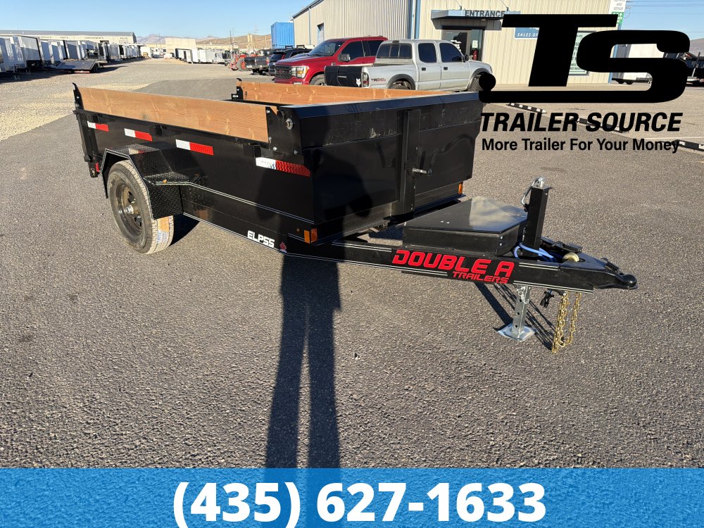 5x12 Double A Excel Series ELP Dump Trailer - 24" Sides - 5K GVWR