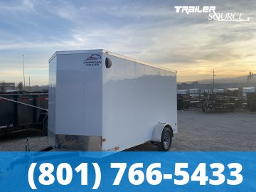 6x12 American Hauler Arrow Single Axle Enclosed Cargo