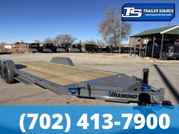 7x20 Diamond C GTF 206 Flatbed Car Hauler