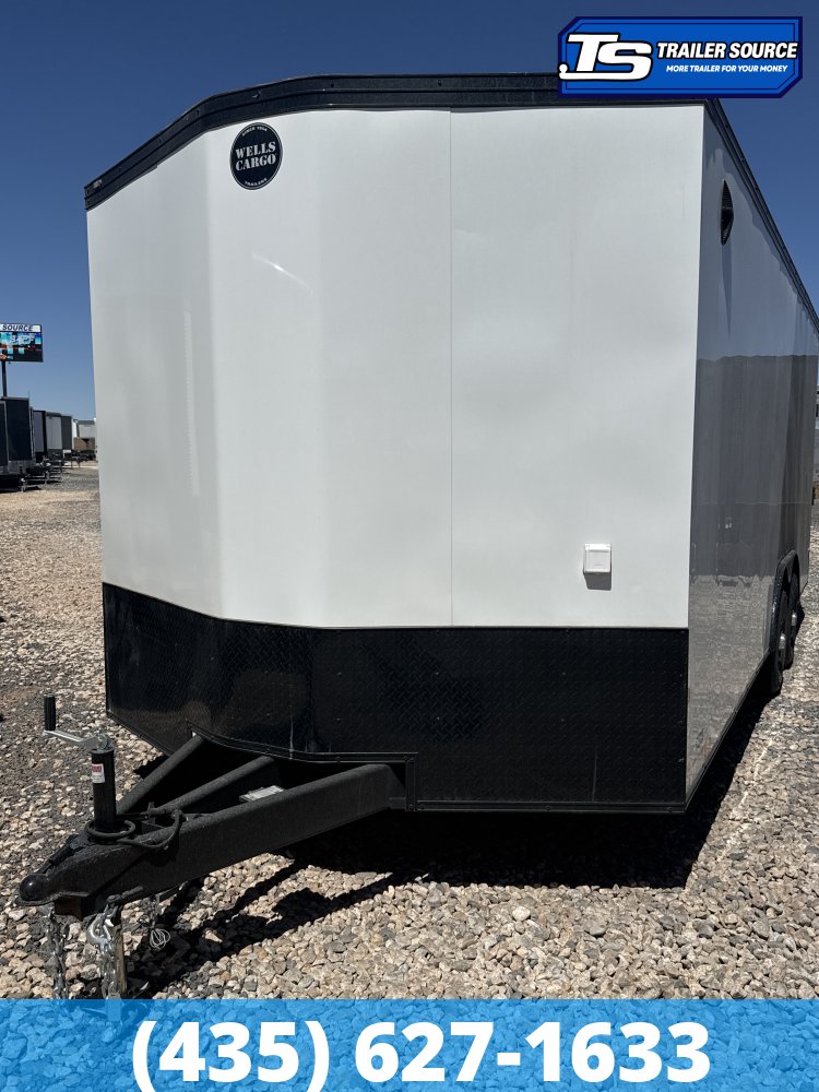 8.5x20 Wells Cargo Revv Enclosed Car Hauler Race