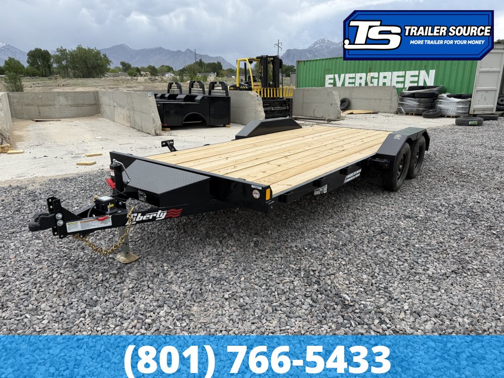 7x20 Liberty LC Flatbed Car Hauler