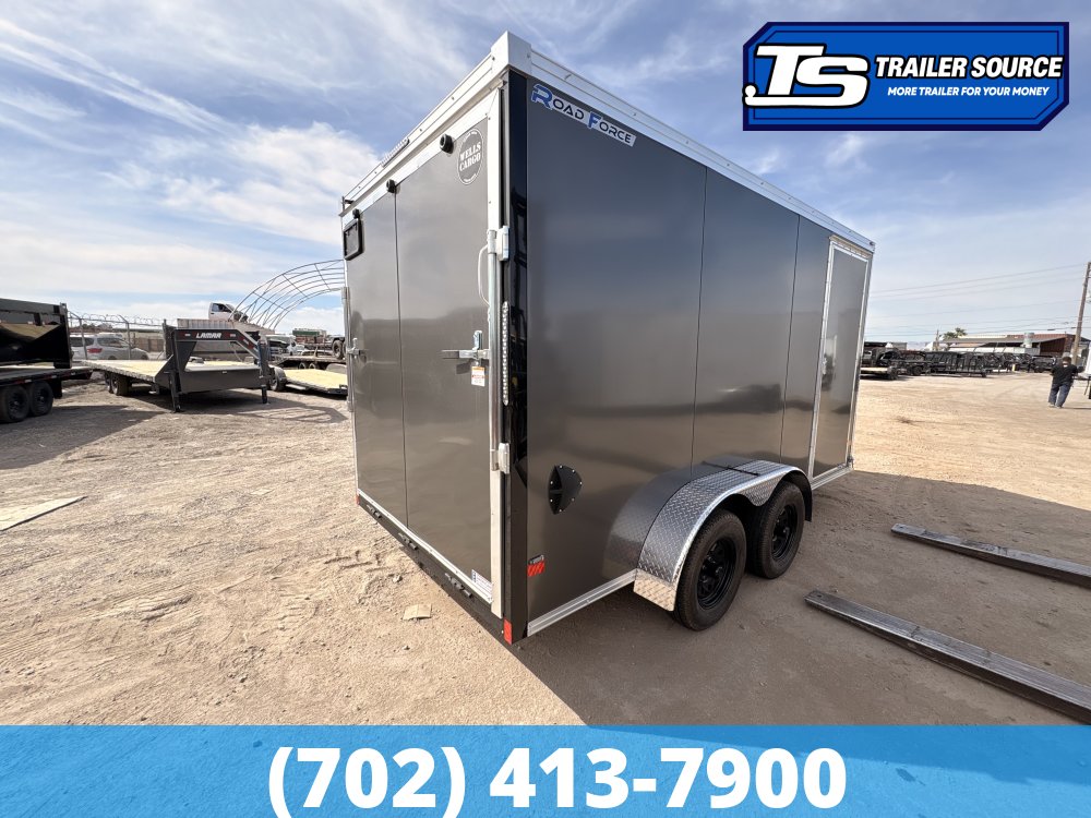 7x14 Wells Cargo Road Force Enclosed Cargo Trailer - 7'0" Interior - 7K GVWR -