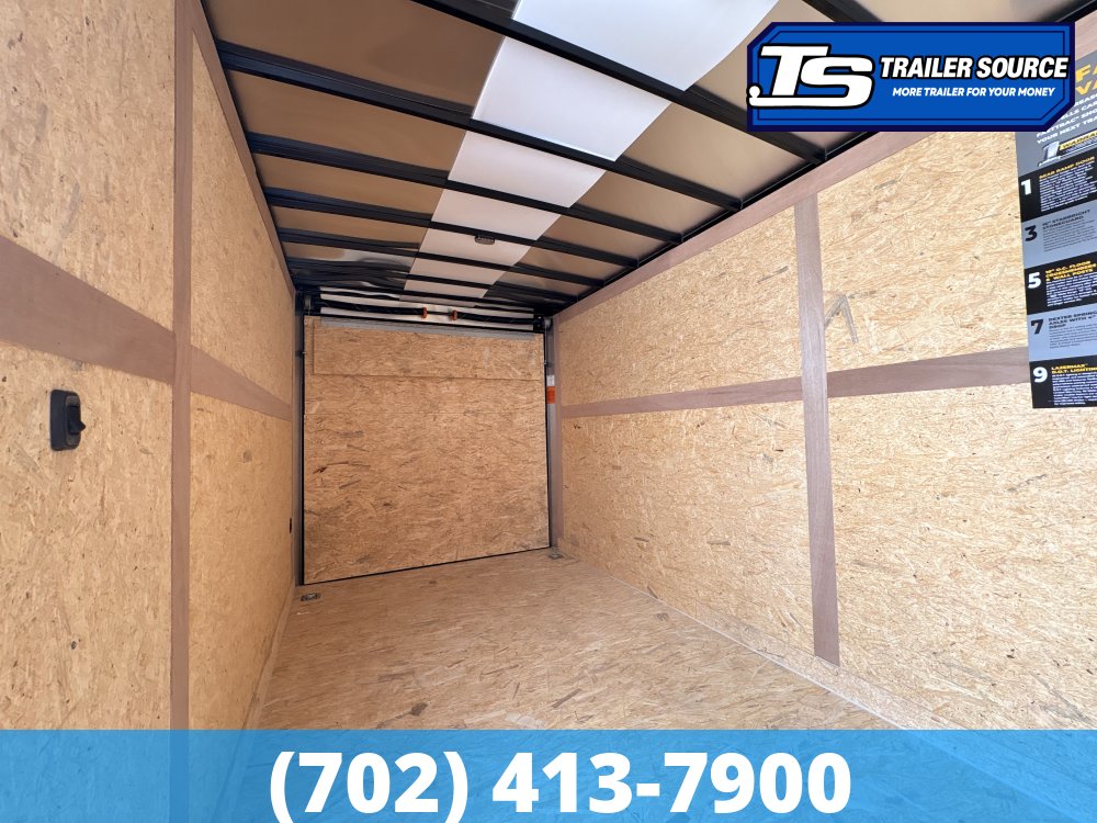 7x14 Wells Cargo Road Force Enclosed Cargo Trailer - 7'0" Interior - 7K GVWR -