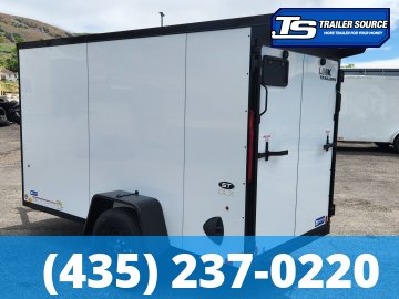 5x10 Look ST DLX Enclosed Cargo Trailer - 5'6" Interior - 3.5K GVWR - .080 PolyCor, Black Out Package, Ramp Door, Rear Spoiler w/ Load Lights