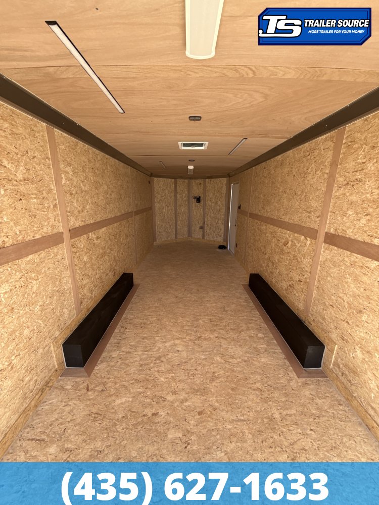 8.5x24 Haulmark Grizzly HD Contractor Edition Enclosed Cargo Trailer - 7'6" Interior - 14K GVWR -