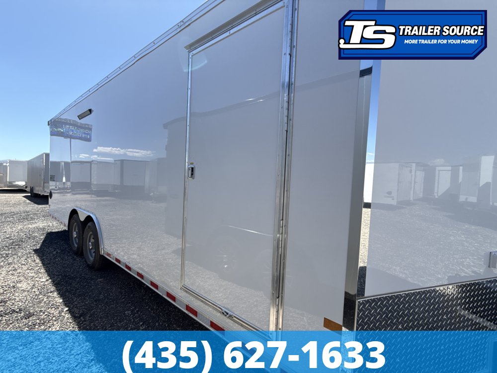8.5x24 Haulmark Grizzly HD Contractor Edition Enclosed Cargo Trailer - 7'6" Interior - 14K GVWR -