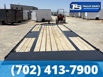 8.5x24 Diamond C DET 210 Deckover Tilt Trailer - 23K GVWR - D-Rings, Hydraulic Jack(s), Oak Floor, Pop Up Winch Package, Slide Track, Solar Panel, Spare Tire