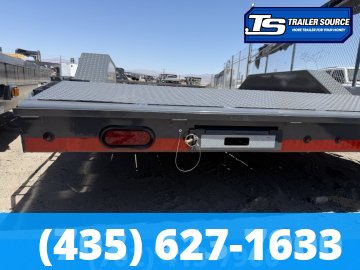 8.5x24 Lamar CC Wide Body w/ Drive Over Fenders Flatbed Car Hauler Trailer - 10K GVWR -