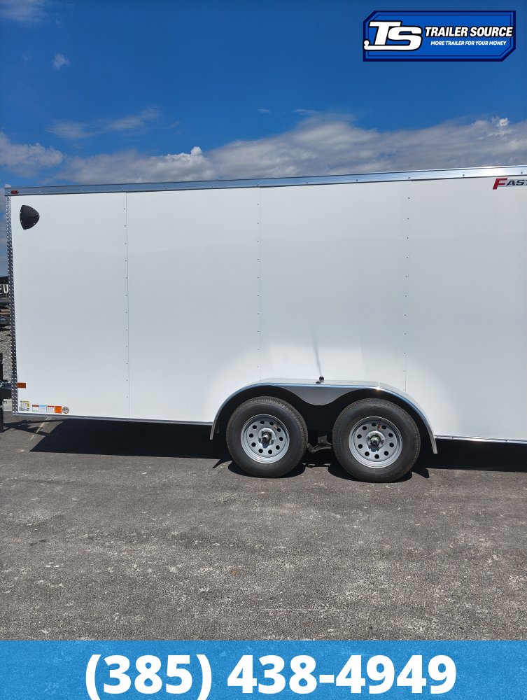 7x16 Wells Cargo FastTrac Enclosed Cargo Trailer - 6'6" Interior - 7K GVWR - .080 PolyCor