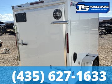 5x8 Wells Cargo FastTrac Enclosed Cargo Trailer - 5'6" Interior - 3.5K GVWR - .080 PolyCor