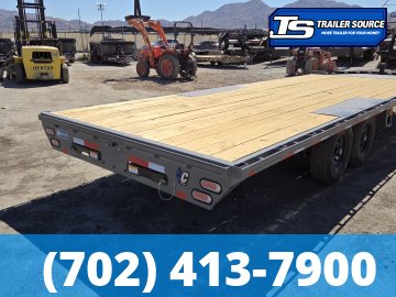 8.5x22 Diamond C DEC 207 Deckover Equipment Trailer - 15.5K GVWR -