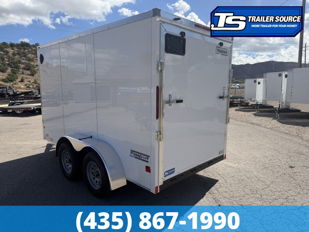 6x12 Haulmark Passport Enclosed Cargo Trailer - 6'6" Interior - 7K GVWR -