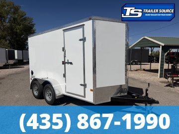 6x12 Haulmark Passport Enclosed Cargo Trailer - 6'6" Interior - 7K GVWR -