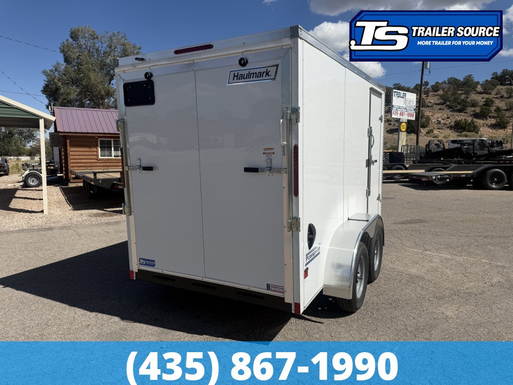 6x12 Haulmark Passport Enclosed Cargo Trailer - 6'6" Interior - 7K GVWR -
