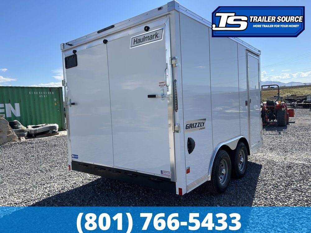 8.5x12 Haulmark Grizzly HD Enclosed Cargo Trailer - 7'0" Interior - 10K GVWR - .080 PolyCor