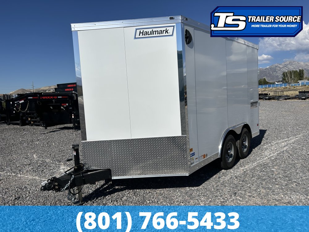 8.5x12 Haulmark Grizzly HD Enclosed Cargo Trailer - 7'0" Interior - 10K GVWR - .080 PolyCor