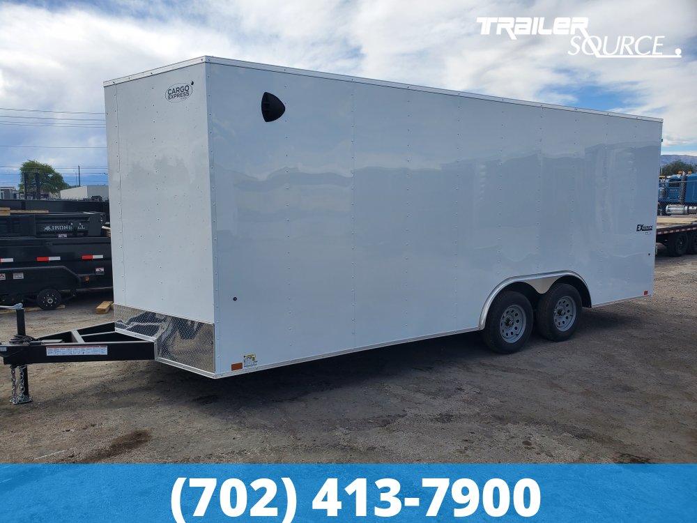 8.5x20 Cargo Express EX Series 7K Tandem Axle Enclosed Cargo