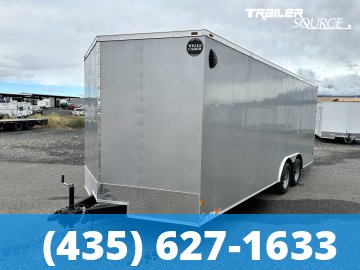 8.5x20 Wells Cargo Fast Trac Deluxe 7'0" Interior 10K Tandem Axle Enclosed Cargo