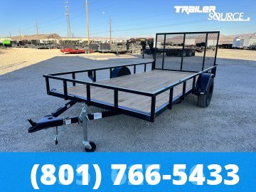 7x14 Built MAX Series Single Axle Utility