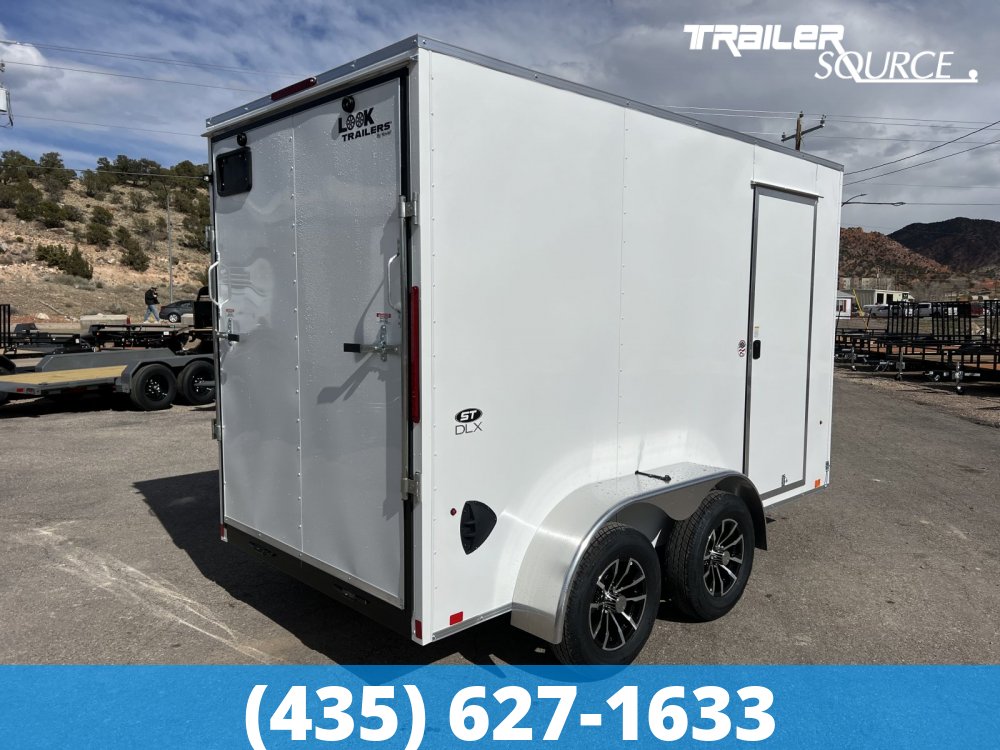 6x12 Look ST DLX 7'0" Interior 7K Tandem Axle Enclosed Cargo