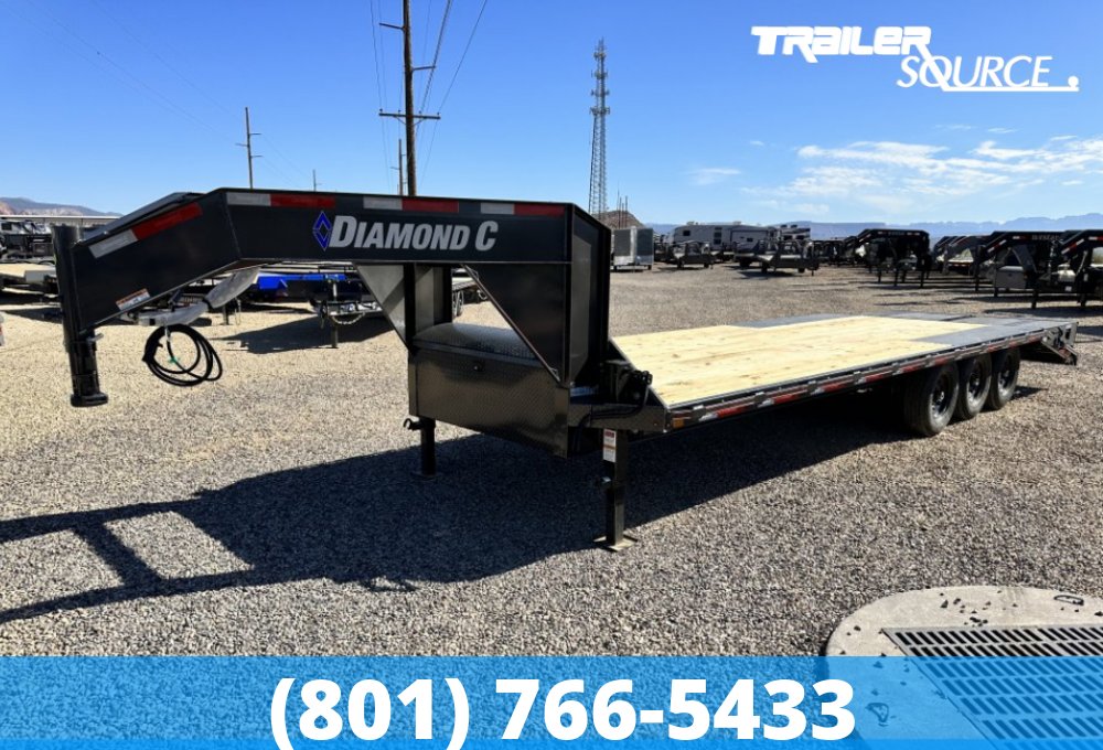 8.5x26 Diamond C DEC Deckover Equipment 24K Deckover Gooseneck