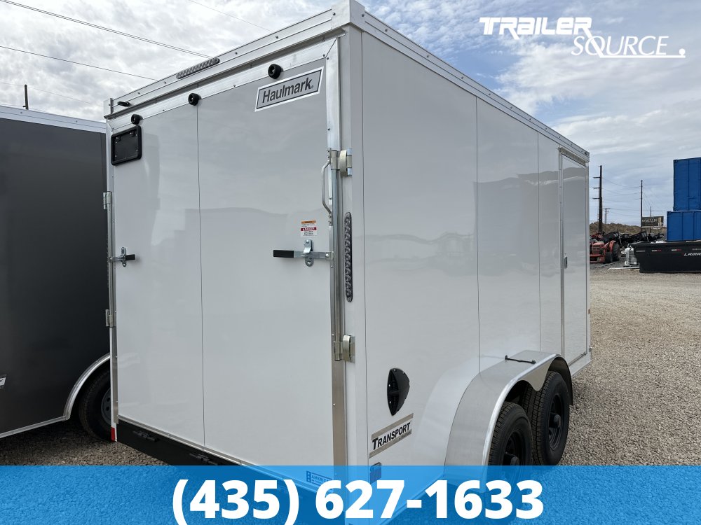 7x14 Haulmark Transport 7'0" Interior 10K Tandem Axle Enclosed Cargo