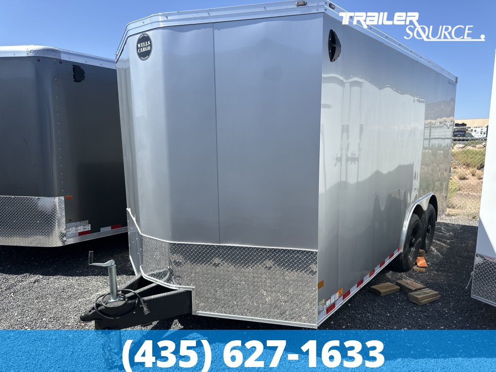8.5x16 Wells Cargo Road Force 7'0" Interior 12K Tandem Axle Enclosed Cargo