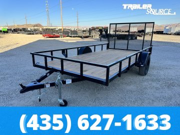 5x8 Built MAX Series Single Axle Utility