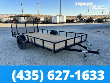 5x8 Built MAX Series Single Axle Utility