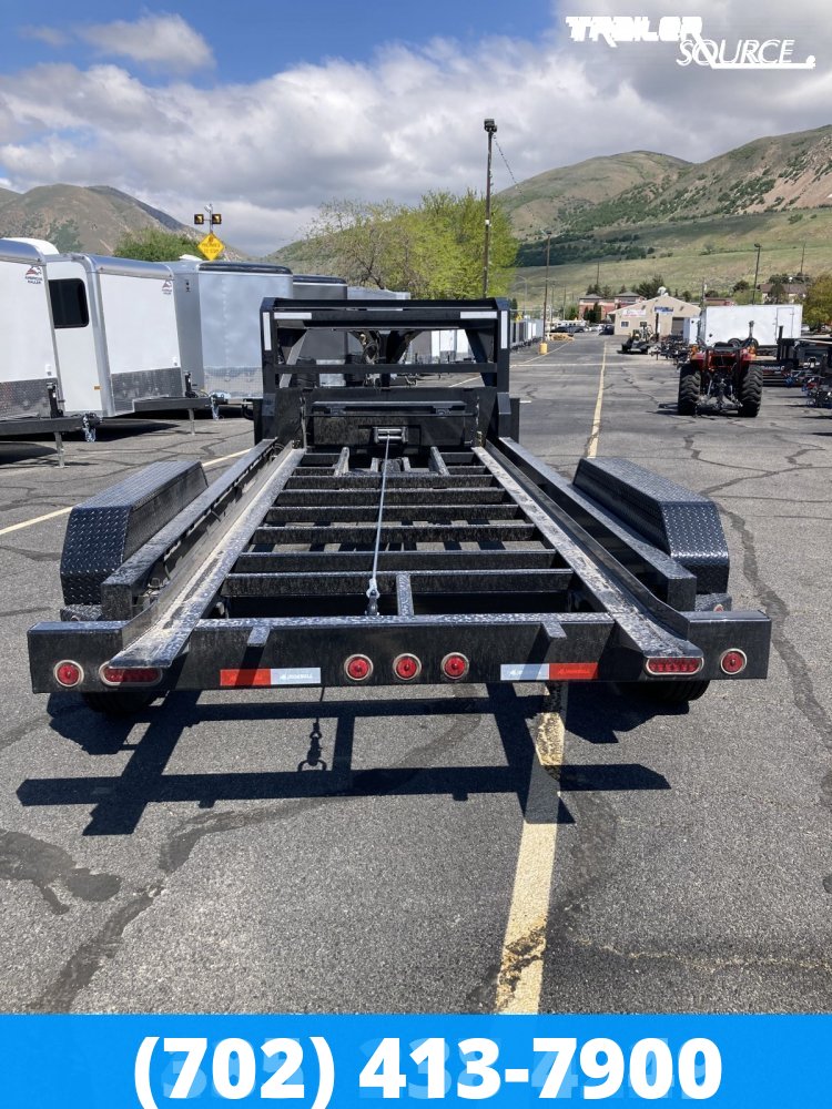 7x16 Iron Bull DBG Gooseneck Roll Off Dumpster 16K Utility