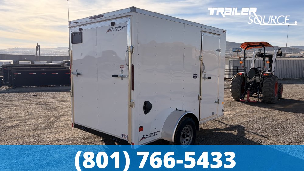 6x12 American Hauler Arrow Single Axle Enclosed Cargo