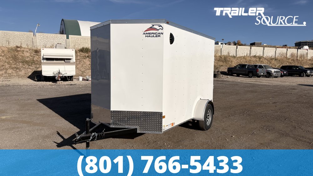 6x12 American Hauler Arrow Single Axle Enclosed Cargo