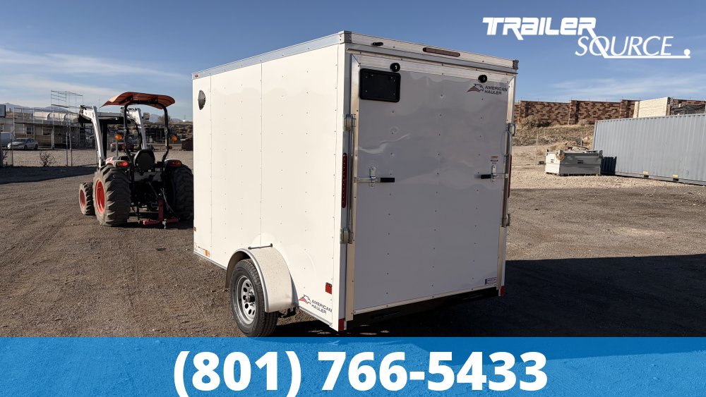 6x12 American Hauler Arrow Single Axle Enclosed Cargo