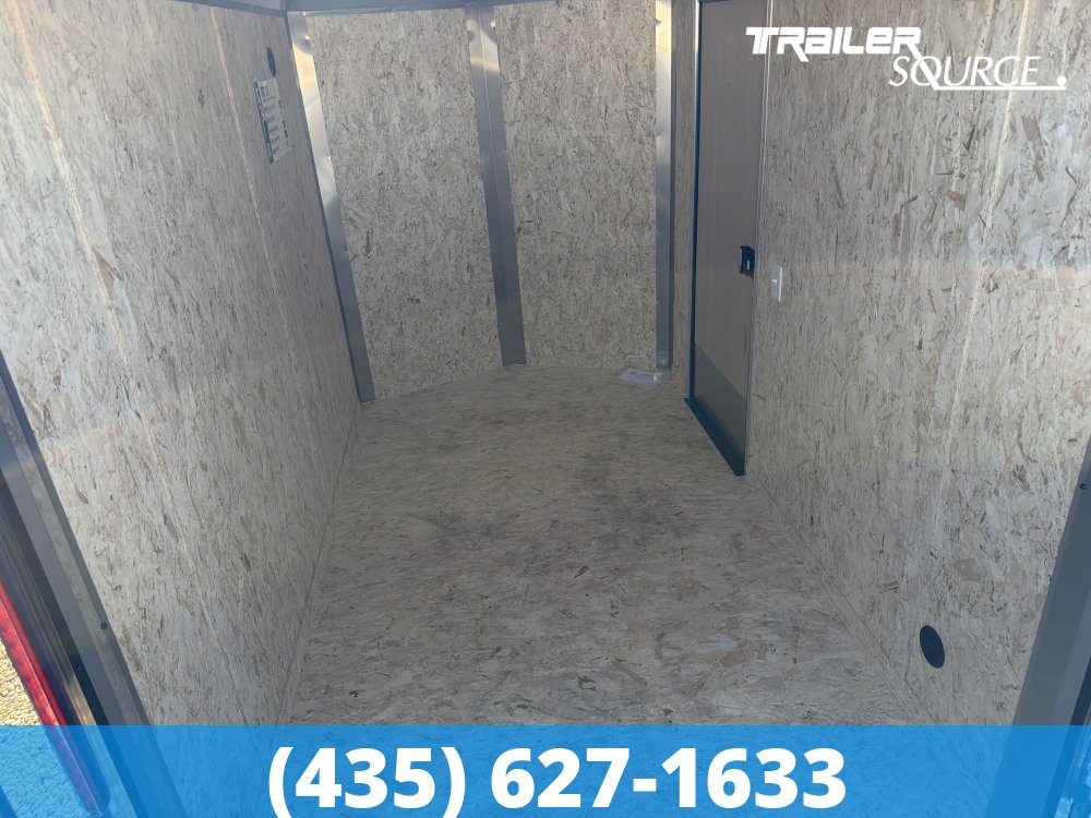 6x10 Look ST DLX Enclosed Cargo Trailer - 6'6" Interior - 3.5K GVWR 16" Cross Member Upgrade, Black Out Package